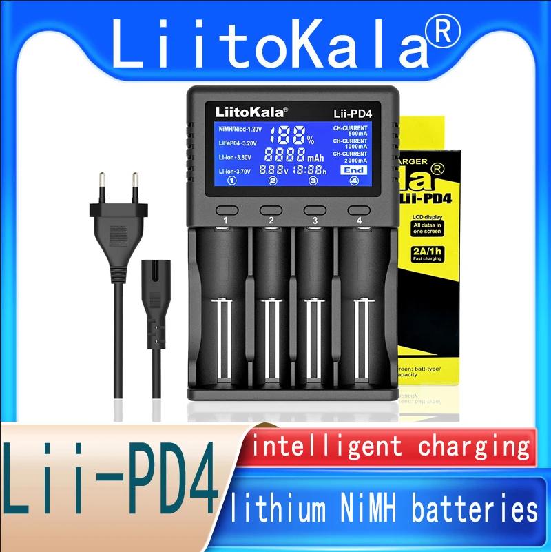 Liitokala Lii-PD2 Lii-PD4 Lii-600 18650 ͸ , 3.7V 26650 21700 16340 18500 1.2V NI-MH AA AAA LCD ٱ 